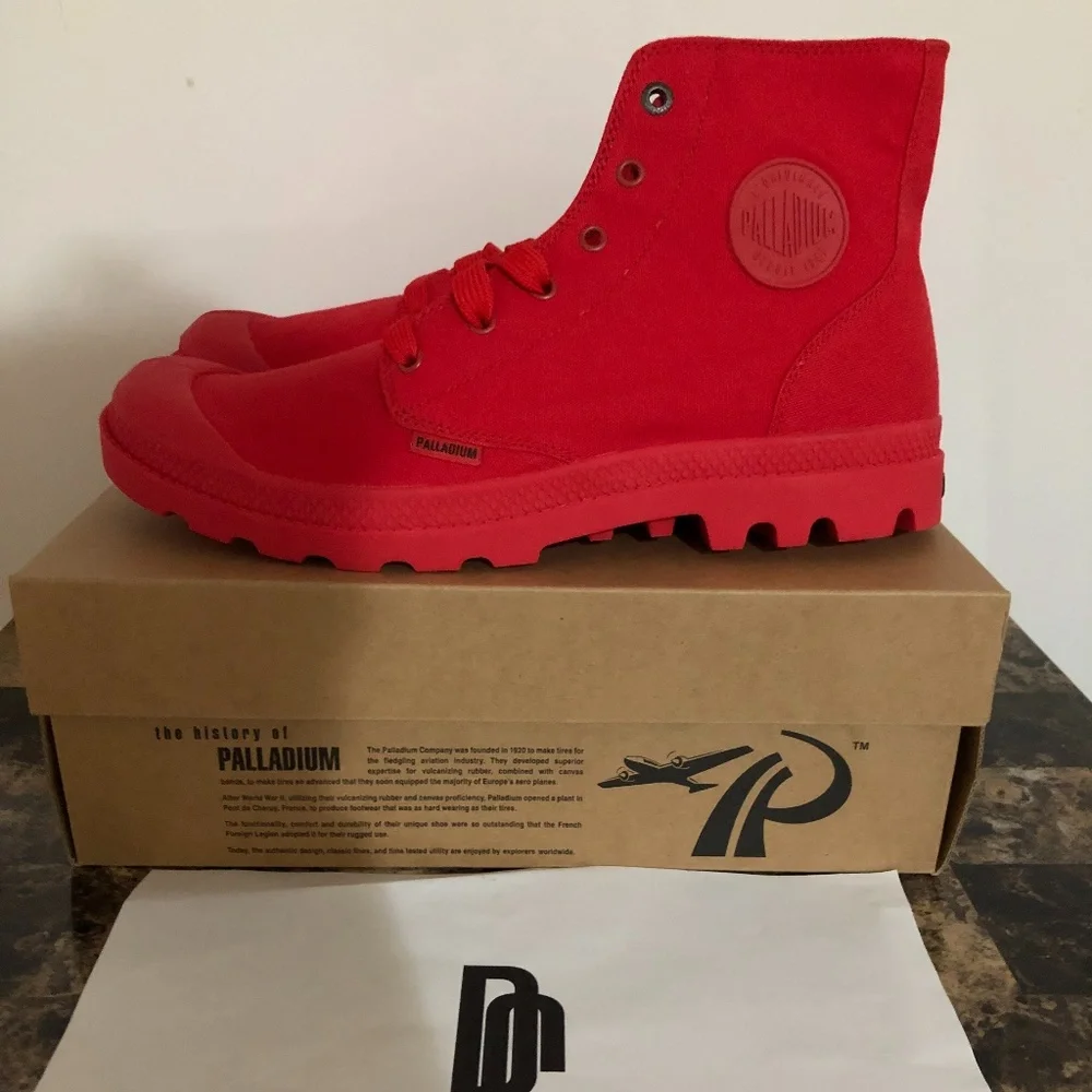 Palladium Pampa Monochrome Boots - Picture 1 of 8